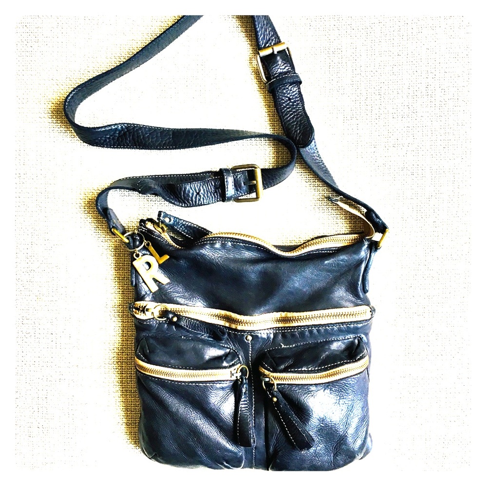 Errelleventidue Crossbody Leather Handbag